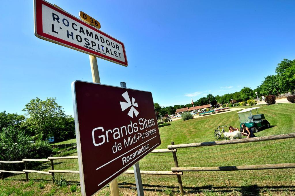 Camping Les Cigales Rocamadour 호텔 외부 사진